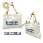 totebag kanvas tali webbing