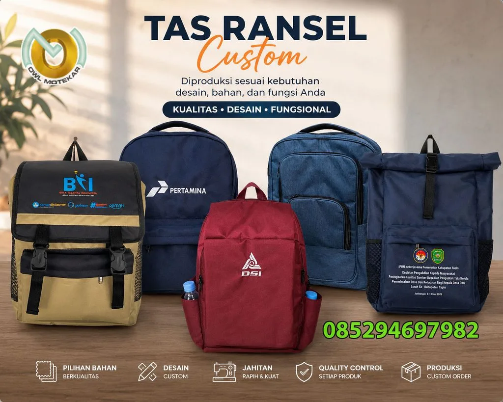 Konveksi Tas Ransel 9 konveksi tas ransel